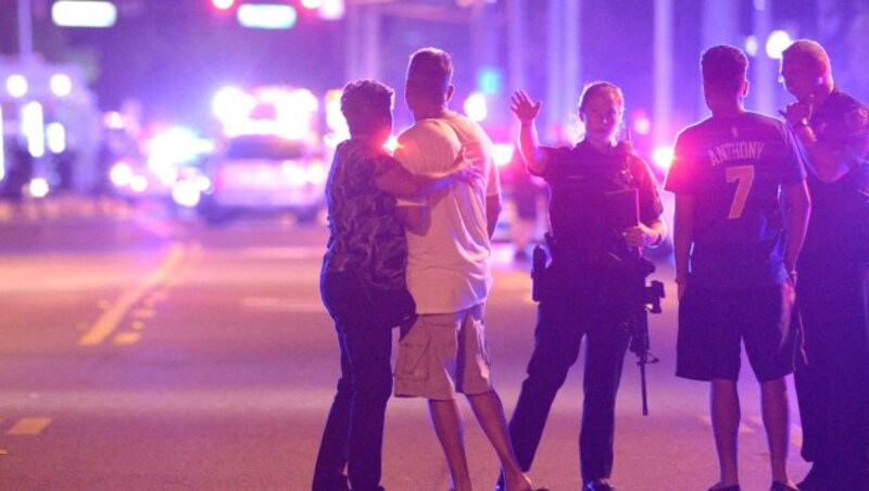 Orlando nach dem blutigen Klub-Massaker (Bild: Associated Press)