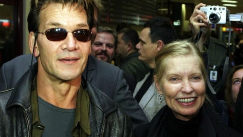 Patrick Swayze und Lisa Niemi (Bild: WOJTEK RADWANSKI/AFP/picturedesk.com)