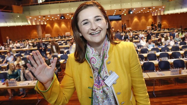 Marlene Svazek ist die jüngste weibliche FP-Landesparteichefin. (Bild: MARKUS TSCHEPP)