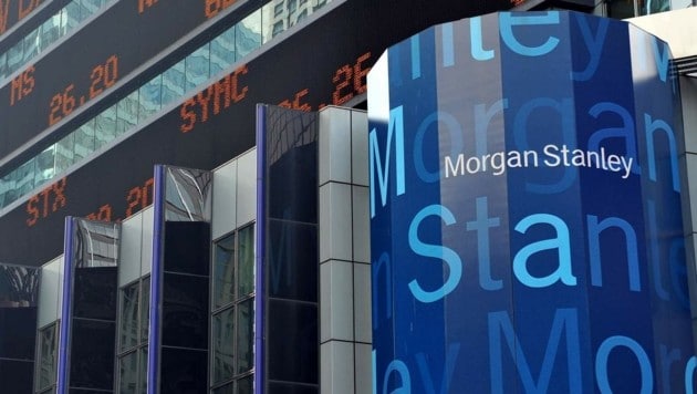 Das Institut Morgan Stanley könnte ebenfalls von der neuen Regelung betroffen sein, 20 Prozent mehr Eigenkapital zu brauchen. (Bild: AFP)