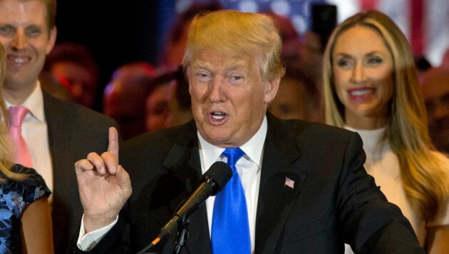 Donald Trump steht vor der Ernennung zum Präsidentschaftskandidaten der Republikaner. (Bild: AP)