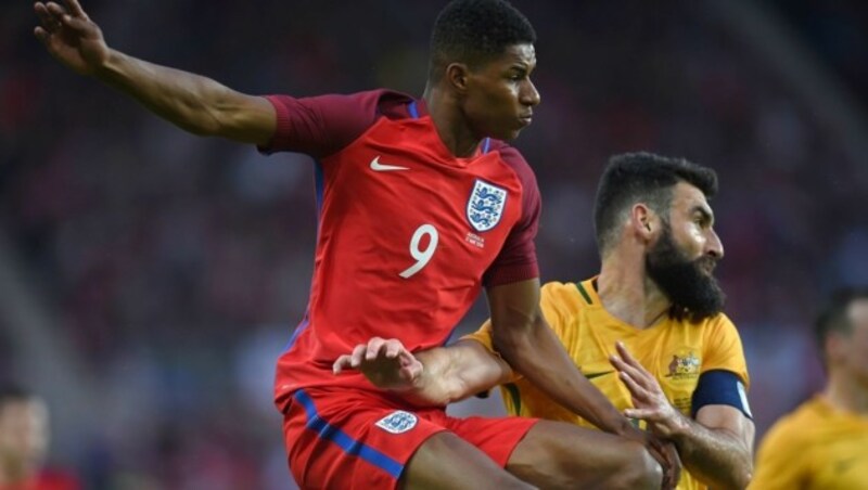 Marcus Rashford (links) (Bild: APA/AFP/PAUL ELLIS)