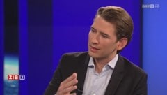 Außenminister Sebastian Kurz (Bild: Screenshot/ORF)