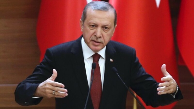 Der türkische Präsident Recep Tayyip Erdogan (Bild: APA/AFP/ADEM ALTAN)