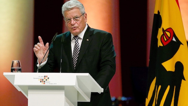 Deutschlands Bundespräsident Joachim Gauck (Bild: APA/EPA/Ralph Orlowski/Pool)