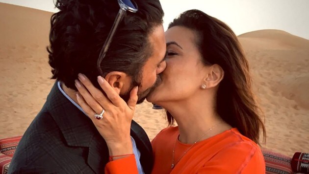 Auf Instagram bestätigt Eva Longoria ihre Verlobung. (Bild: instagram.com/evalongoria)