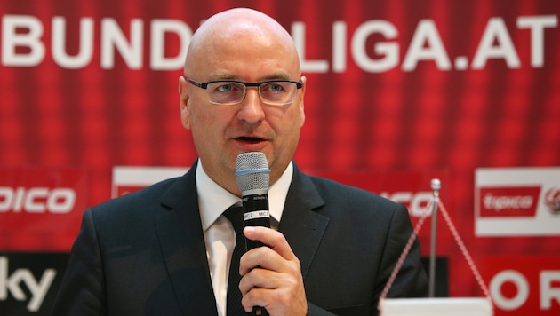 Bundesliga-Präsident Hans Rinner (Bild: GEPA)