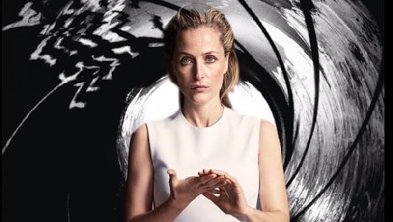 Gillian Anderson als "Jane Bond" auf Twitter - ist Bond reif für eine Frau? (Bild: twitter.com)