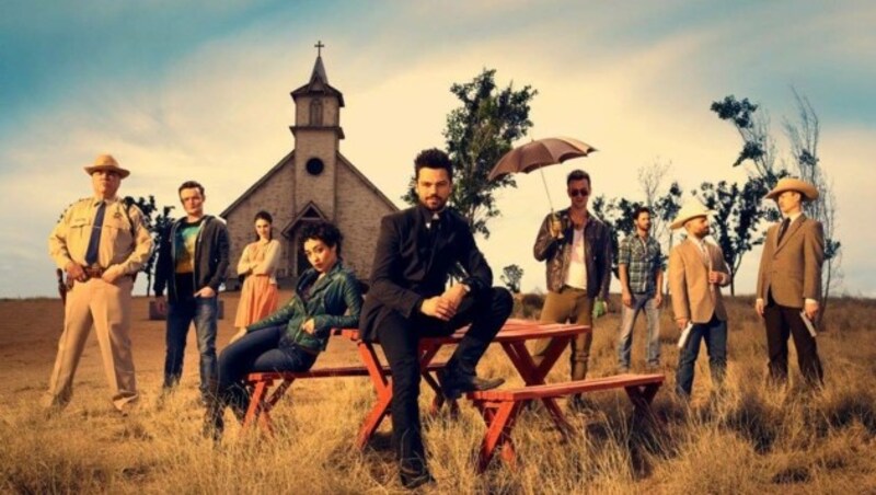 Die Besetzung von "Preacher" (Bild: AMC)