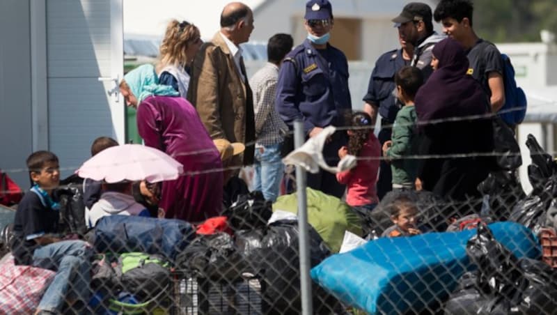 Flüchtlingslager in Idomeni (Bild: AP (Archivbild))