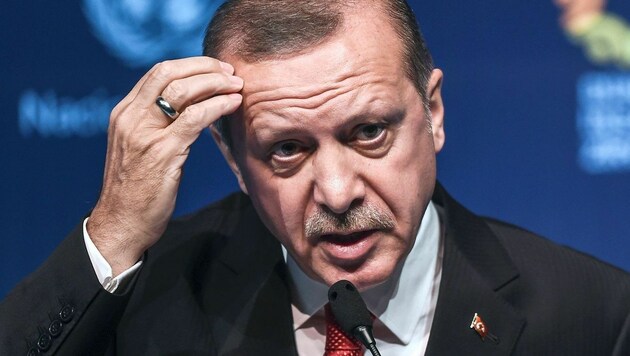 Visafreiheit: Türkei-Präsident Erdogan geht auf Konfrontation mit Berlin. (Bild: AFP)