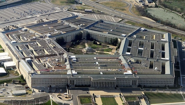 Das US-Verteidigungsministerium in Arlington im Bundesstaat Virginia (Bild: AFP)