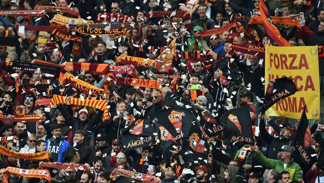 AS Roma Fans (Symbolbild) (Bild: AFP)