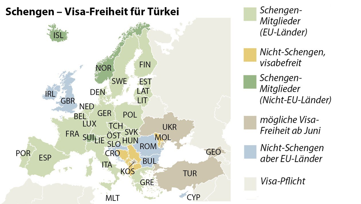 Eu Lander Beschliessen Notbremse Fur Visafreiheit Krone At