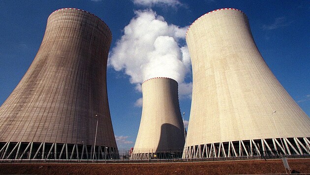 Temelin in Tschechien. Derzeit sind in 14 EU-Staaten insgesamt 131 Atomkraftwerke in Betrieb. (Bild: APA/Hans Klaus Techt)