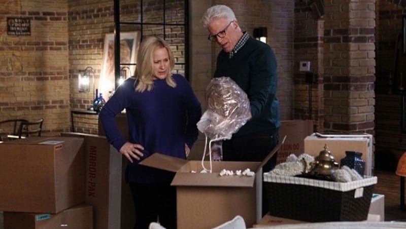 Patricia Arquette und Ted Danson (Bild: CBS)