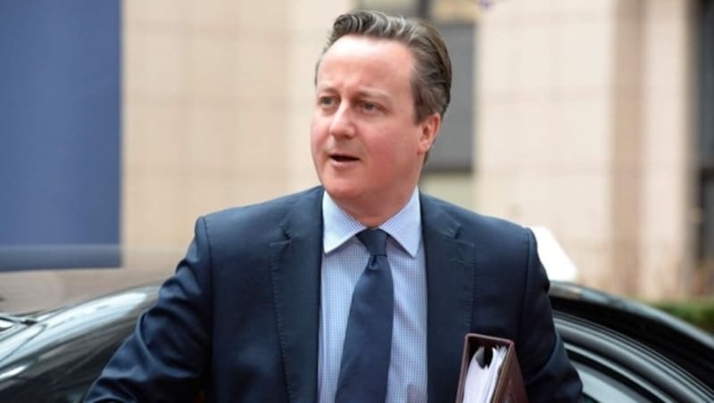 Premierminister David Cameron (Bild: APA/AFP/THIERRY CHARLIER)