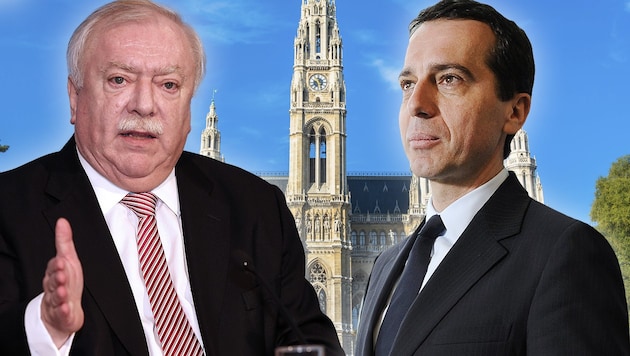 Auch Wiens Bürgermeister Häupl hat mittlerweile "große Sympathien" für Kern. (Bild: thinkstockphotos.de, Peter Tomschi, APA/Hans Klaus Techt)