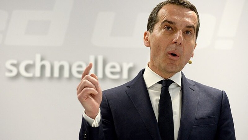 ÖBB-Chef Christian Kern (Bild: APA/Roland Schlager)