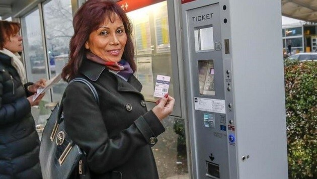 Sie sparen wertvolle Zeit: Die neuen Busticket-Automaten (Bild: Markus Tschepp)