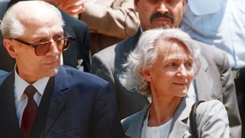 Erich und Margot Honecker (Bild: dpa)