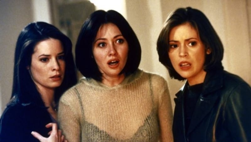 Holly Marie Combs, Shannen Doherty und Alyssa Milano (Bild: CBS)