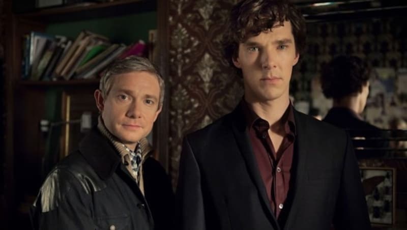 John Watson und Sherlock Holmes (Bild: BBC One)