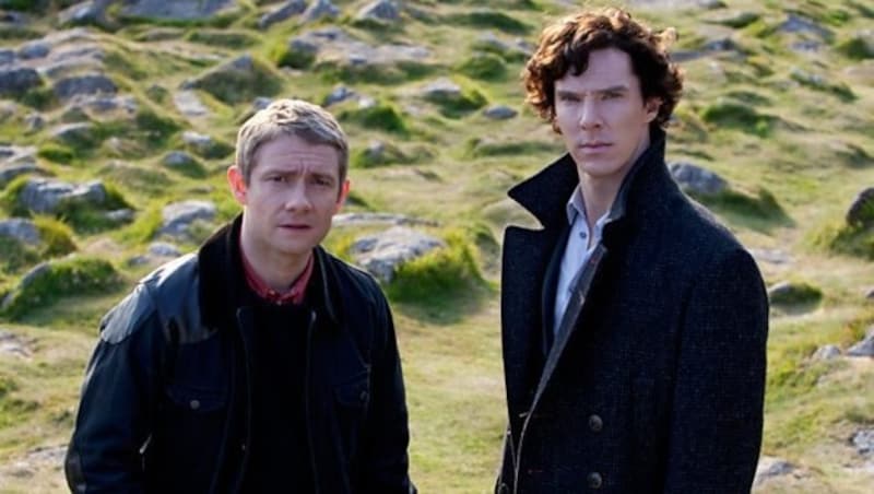 John Watson und Sherlock Holmes (Bild: BBC One)