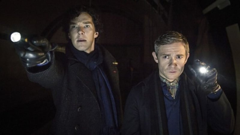 Sherlock Holmes und John Watson (Bild: BBC One)