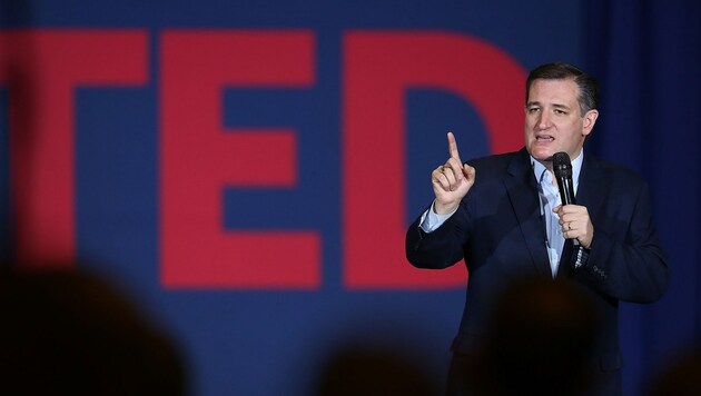 Ted Cruz bei einer Wahlkampfveranstaltung (Bild: 2016 Getty Images)