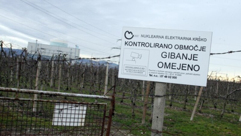 Das Atomkraftwerk Krsko ist eigentlich am Ende seiner geplanten Laufzeit. (Bild: Kronen Zeitung)