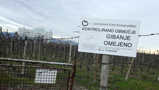 Das slowenische Atomkraftwerk Krsko sorgt immer wieder für Unmut in Österreich. (Bild: Kronen Zeitung)