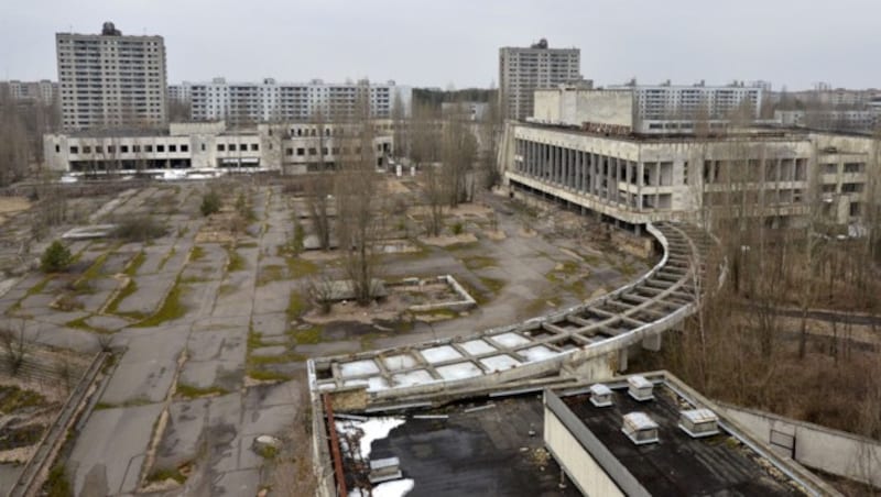 Die Geisterstadt Pripyat (Bild: APA/HELMUT FOHRINGER)