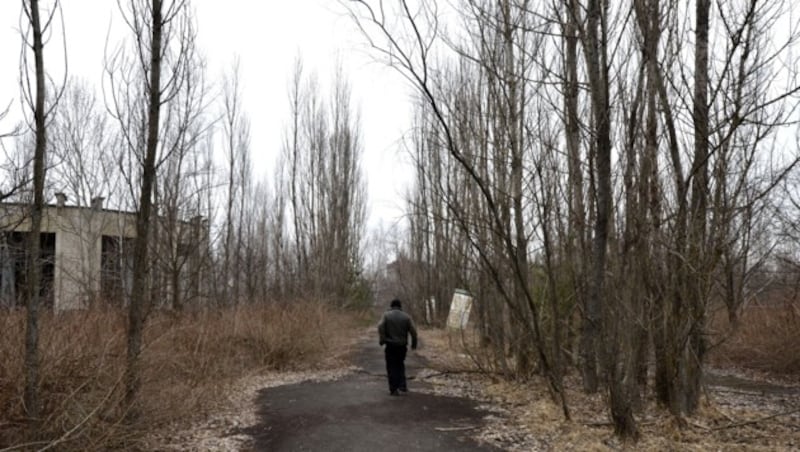 Die Geisterstadt Pripyat im Jahr 2011 (Bild: APA/HELMUT FOHRINGER)