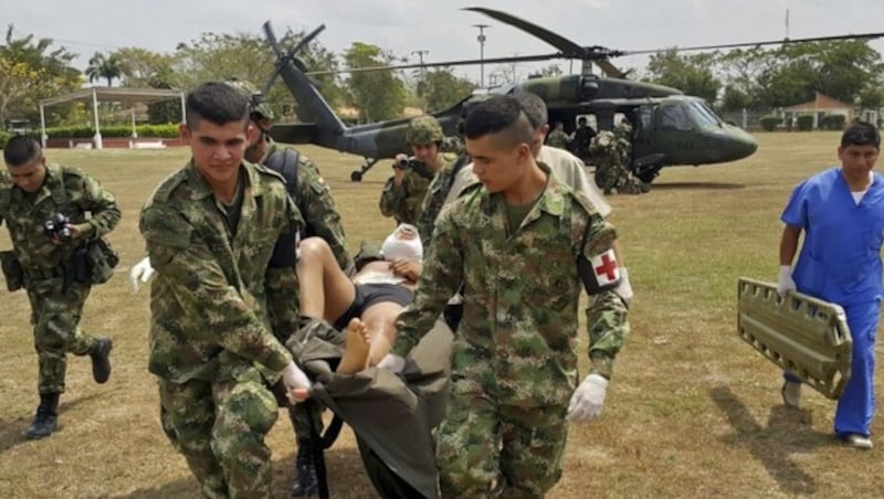 Gewalt steht in Kolumbien an der Tagesordnung. (Bild: APA/AFP/EJERCITO DE COLOMBIA/--)