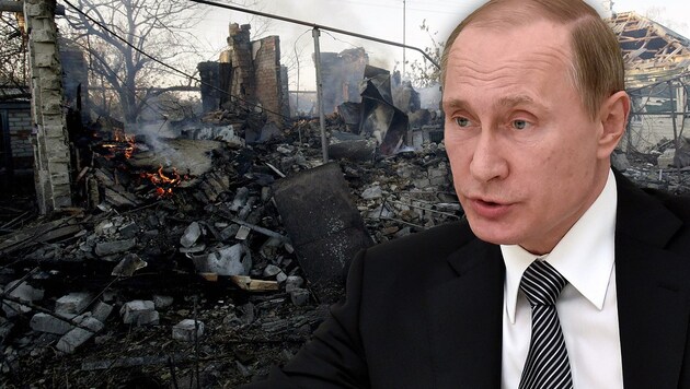Welche Rolle spielt Kremlchef Putin in der Ostukraine? (Bild: APA/AFP/POOL/KIRILL KUDRYAVTSEV, APA/ANATOLII STEPANOV)