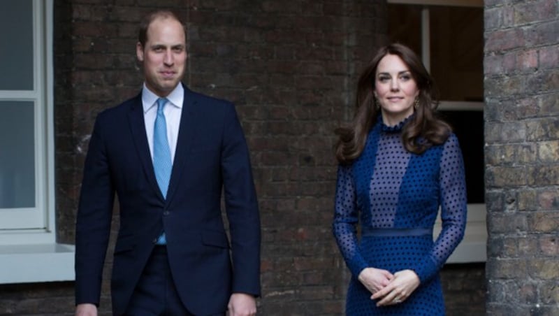 Prinz William und Herzogin Kate (Bild: AP)