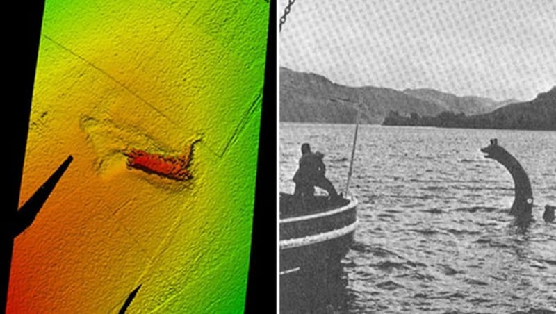 "Nessie" kam im Film "Das Privatleben des Sherlock Holmes" zum Einsatz (Bild re.). (Bild: Kongsberg Maritime)