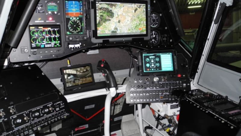 Das Cockpit der Thrush 510-G (Bild: Airborne Technologies)