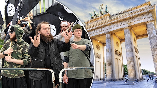 Die Zahl potenzieller IS-Kämpfer und Salafisten in Deutschland steigt praktisch täglich. (Bild: Melanie Dittmer dpa/lnw, thinkstockphotos.de)