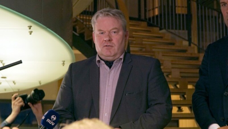 Sigurdur Ingi Johansson wird neuer Premierminister von Island. (Bild: AP)