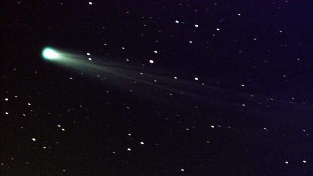 Von der Erde aus sind die Kometen leider nur per Teleskop zu sehen. (Bild: EPA)