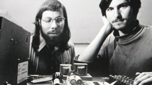 Steve Jobs (rechts) und Steve Wozniak