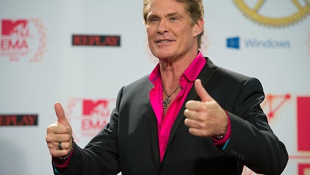 David Hasselhoff (Bild: AP/Thomas Lohnes)