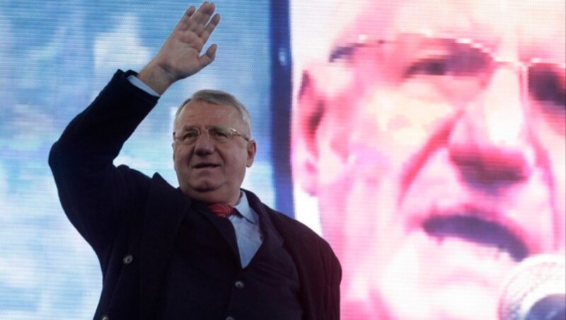 Seselj bei einer Veranstaltung in Belgrad (Bild: AP)