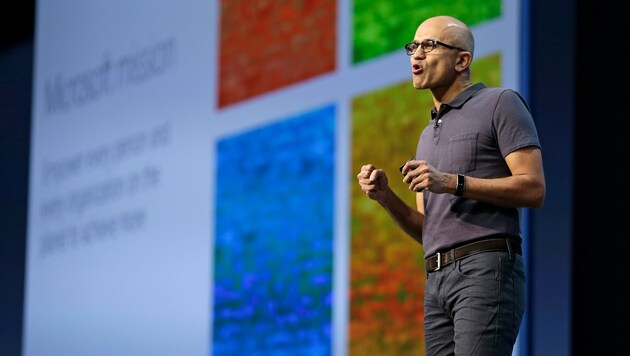 Microsoft-Boss Satya Nadella persönlich gab auf der Build Einblick in die Zukunft von Windows. (Bild: AP)