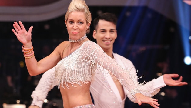 Am Karsamstag musste Heidi Neururer bei "Dancing Stars" gehen. (Bild: ORF)