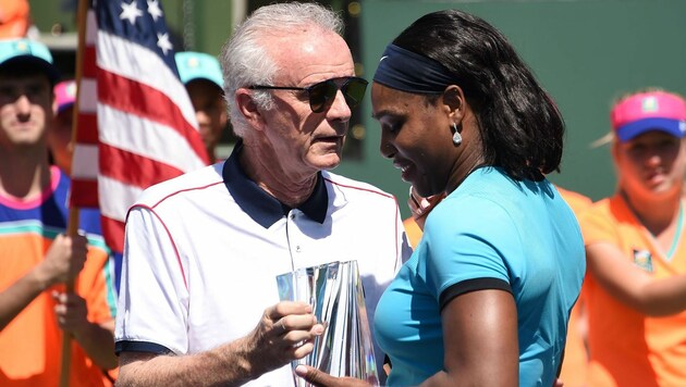 Raymond Moore mit Serena Williams (Bild: AFP)