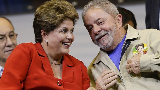 Kann Luiz Ignacio Lula da Silva die Regierung von Präsidentin Dilma Rousseff retten? (Bild: ASSOCIATED PRESS)