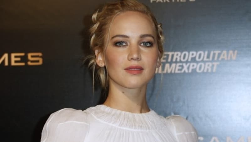 Jennifer Lawrence (Bild: APA/AFP/THOMAS SAMSON)